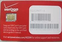 Image result for Verizon Sim Code Example