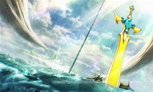 Image result for Excalibur Sword Animé