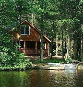 Image result for Summer Cabin along a Lake