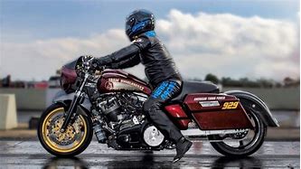 Image result for Harley Bagger Drag Bike