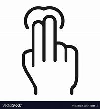 Image result for Finger Tap Icon