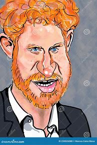 Image result for Cartoon of Prince Harry