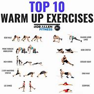 Image result for Types of Warm Up Exercises