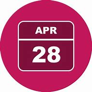 Image result for April 28 Calendar