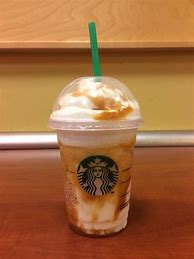 Image result for Starbucks Vanilla Bean Frappuccino Caramel