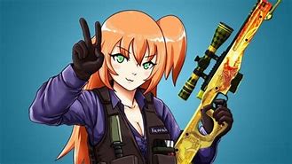 Image result for CS GO Anime Wallpaper