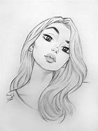 Image result for Cartoon Realistic Girl Drawing Pencil