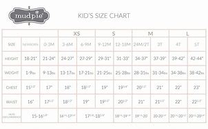 Image result for KB Ethos Toddler Size Chart