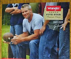 Image result for Brett Favre Wrangler Jeans