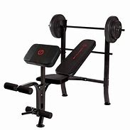 Image result for Weight Bench with Weights