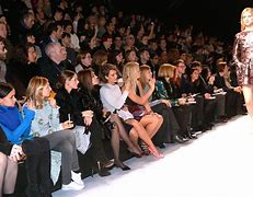 Image result for Front Row Fashion Week Seats