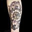 Image result for Sleeve Tattoo Clocks and Gears