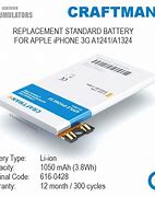 Image result for Battery for iPhone A1241