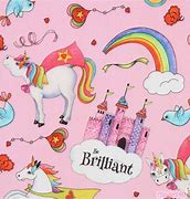 Image result for Pink Unicorn Fabric