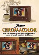 Image result for Zenith Chromacolor TV