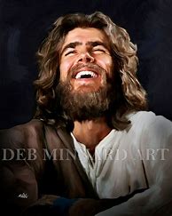 Image result for Smiling Jesus Art