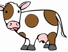 Image result for Cartoon Cow Thumbs Up PNG