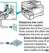 Image result for Fax Line Connection