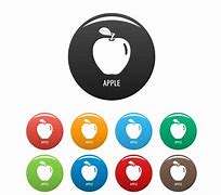 Image result for Apple Icon Round