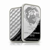 Image result for 2012 1 Oz Provident Metals Silver Bar Year of the Dragon