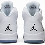 Image result for Air Jordan 5 White