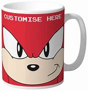 Image result for Sonic Knuckles Mug