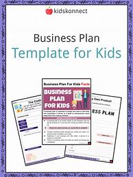 Image result for Kids Business Plan Worksheet