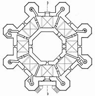 Image result for Castel Del Monte Floor Plan