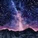 Image result for Starry Night Sky Galaxy