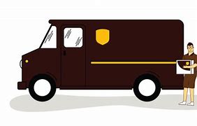 Image result for UPS Delivery Cartoon