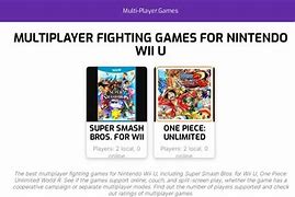 Image result for Fighting Games for Wii U