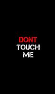 Image result for Touch Me Not Text