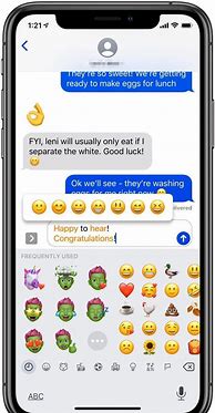 Image result for iPhone Text Message Emoji
