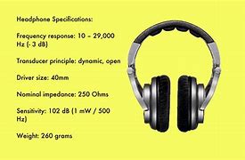 Image result for Headphone Size