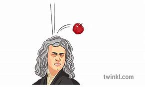 Image result for Apple On Newton's Head