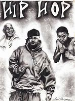 Image result for Drawing of Rapper Hip Hop