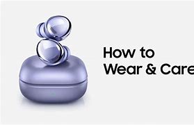 Image result for How to Wear Galaxy Buds