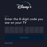 Image result for Disney Plus 8 Digit Code