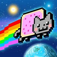 Image result for Nyan Cat Outer Space