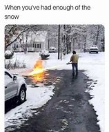 Image result for Running in Snow Meme