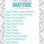 Image result for Gratitude Words. List