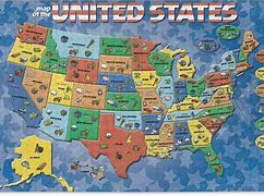 Image result for 100 Piece United States Puzzle
