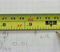 Image result for Tenths to Inches Printable Chart