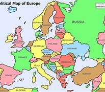 Image result for Europe Quiz Map