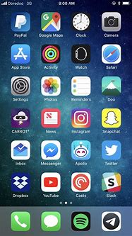 Image result for iPhone Home Screen Setups