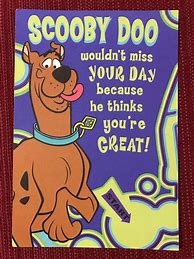 Image result for Scooby Doo Birthday Cards