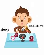 Image result for Cheap and Expensive Cartoon