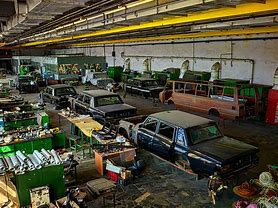 Image result for Abandoned Russian Car Factory