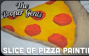 Image result for Simple Pizza Painting