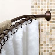 Image result for Zenna Home Bathroom Curtain Rods